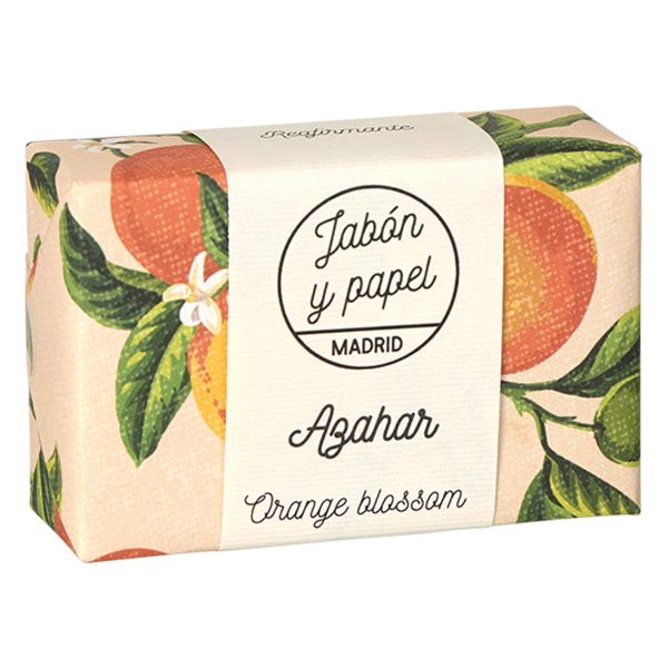 Jabón sólido natural de aceite de Azahar - Imagen 2