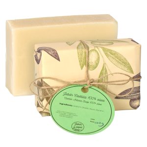 Jabón sólido natural de Castilla oliva 100%