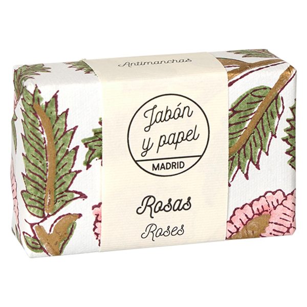 Jabón sólido natural de rosas - Imagen 3