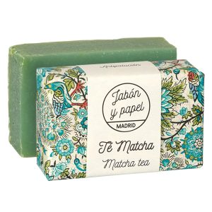 Jabón sólido natural té matcha