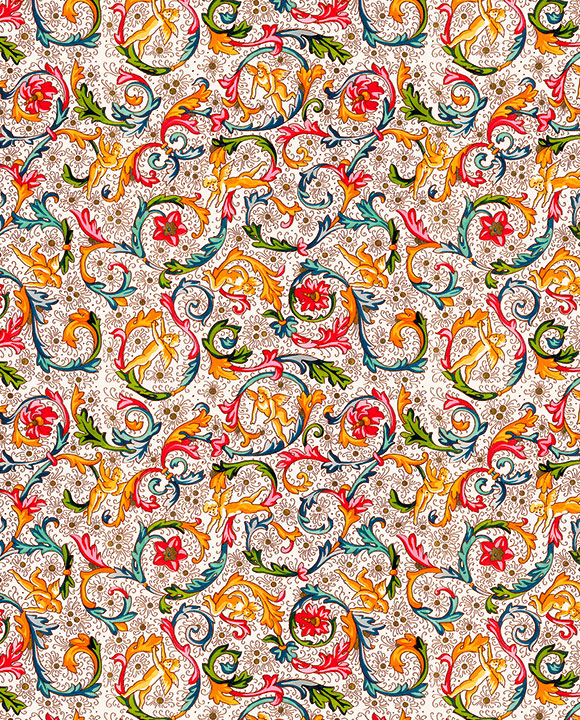 Papel florencia rojo