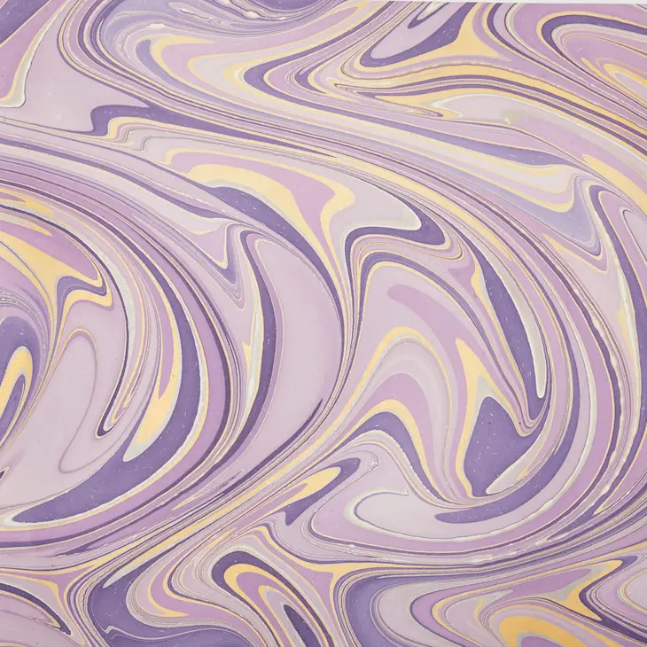 Papel de regalo marmolado morado - Imagen 3