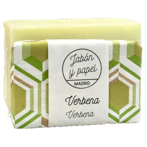 Jabón sólido natural verbena