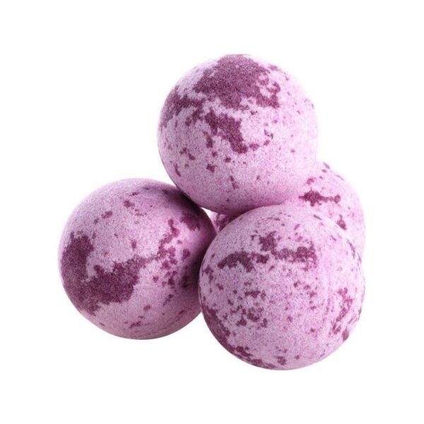 Bomba de baño lilas