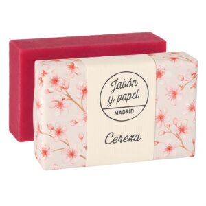 Jabón sólido natural cereza