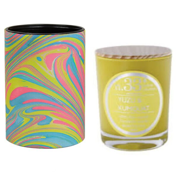 Vela perfumada yuzu y kumquat