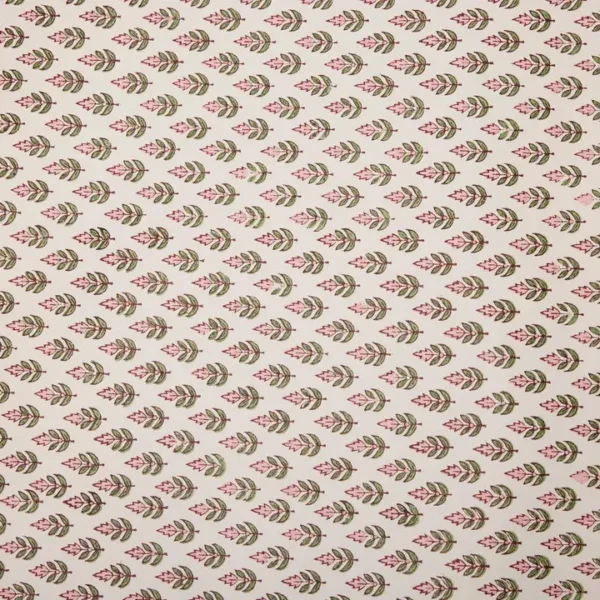 Papel de regalo grabado a mano buti rosa - Imagen 3