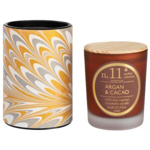 vela aromática argán y cacao jabon y papel