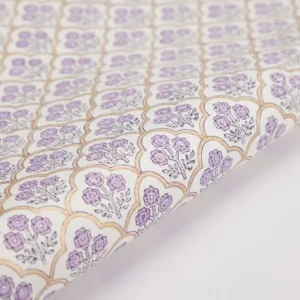 Papel-de-regalo-grabado-a-mano-panel-lavanda jabón y papel