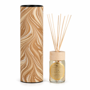 mikado ambientador arroz y almendras de cerabella para jabon y papel